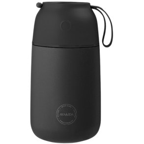 AYA&IDA Food'ie Lebensmittelbeh�lter 700 ml, Matt Schwarz