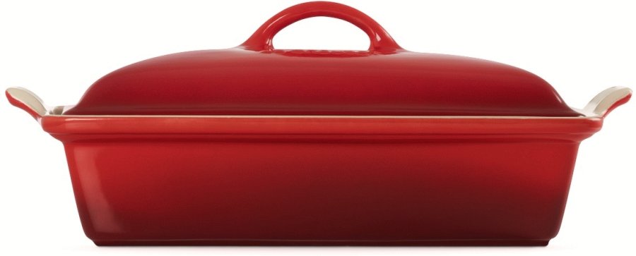 Le Creuset Heritage Fad m. Lg 33 cm/3,8 L, Cerise