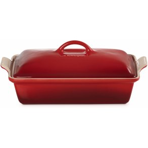 Le Creuset Heritage Fad m. Lg 33 cm/3,8 L, Cerise