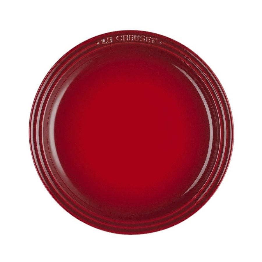 Le Creuset Tallerken m. Logo 18 cm, Cerise