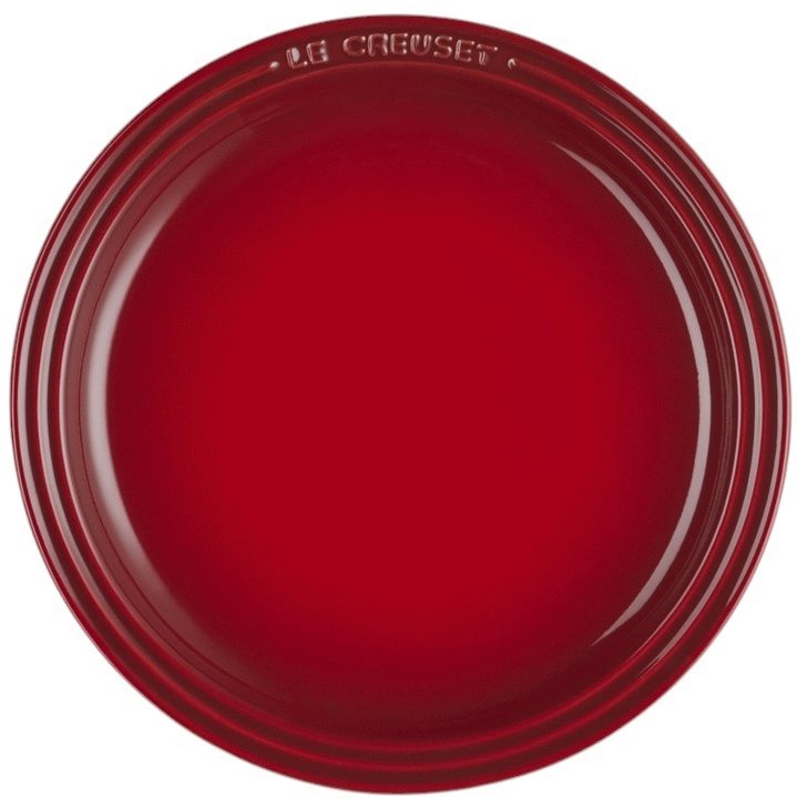 Le Creuset Tallerken m. Logo 18 cm, Cerise