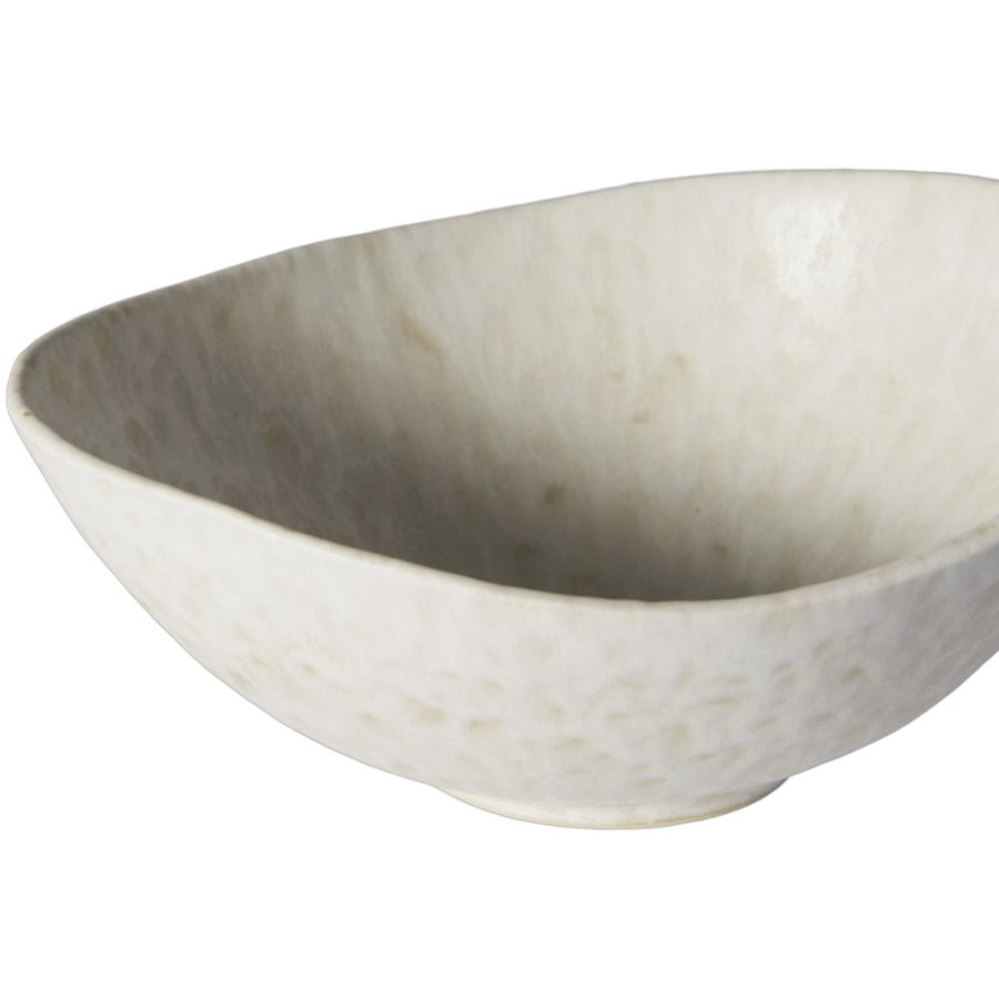 Muubs Tega Schale 8,5x15 cm, Creme