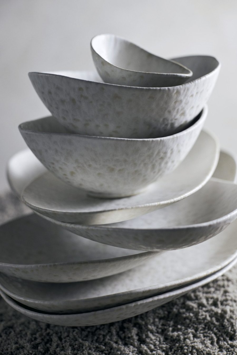 Muubs Tega Schale 7x10 cm, Creme