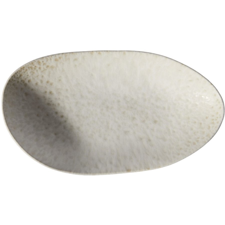 Muubs Tega Servierplatte 18,5x33 cm, Creme