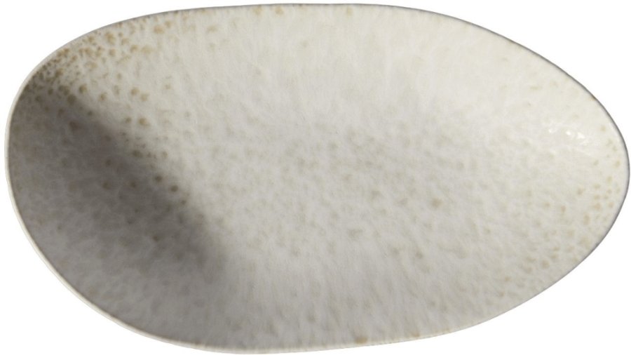 Muubs Tega Servierplatte 18,5x33 cm, Creme