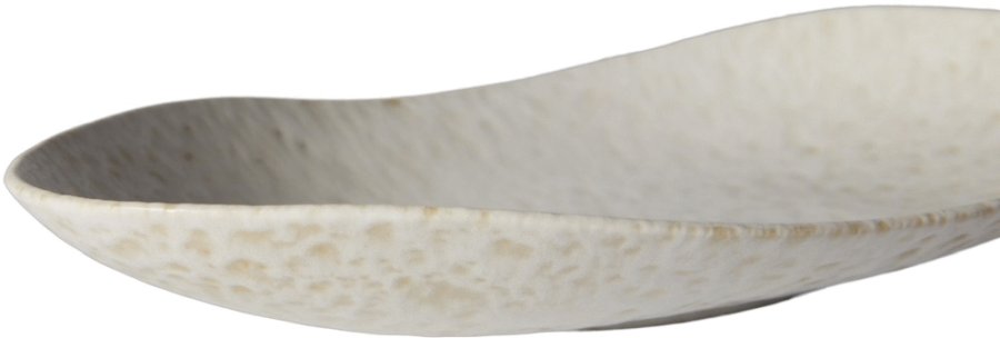 Muubs Tega Servierplatte 18,5x33 cm, Creme