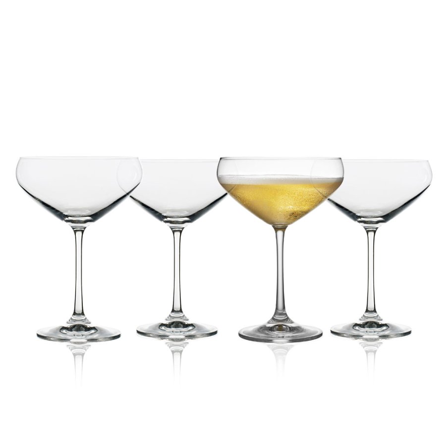 Lyngby Glas Juvel Champagneskl 4 stk. 34 cl