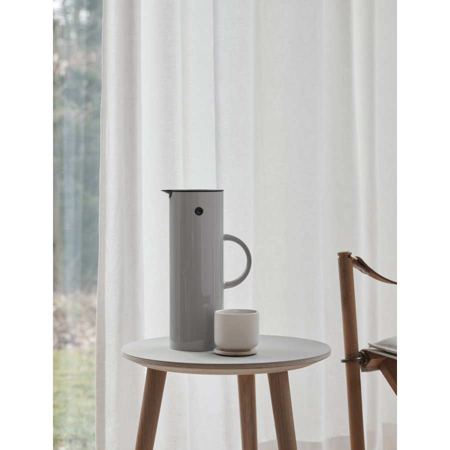 Stelton EM77 Thermokanne 1 L, Light Grey