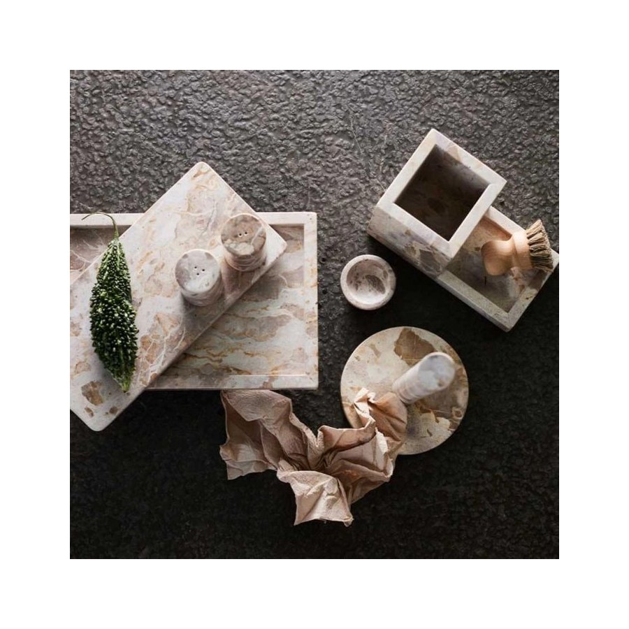 Muubs Vita Halter f. Geschirrsplbrste 11 cm, Seashell Natur