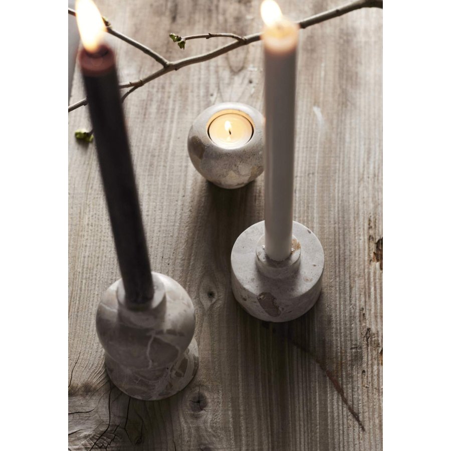 Muubs Vita Kerzenhalter H12 cm, Seashell