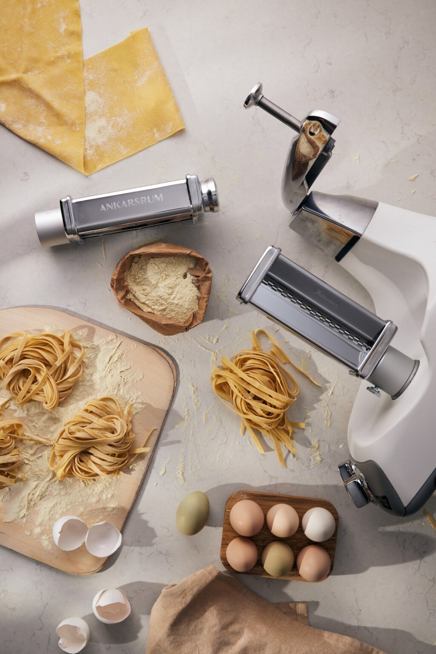 Ankarsrum Pasta Roller Lasagne & Pasta Cutter Fettuccine