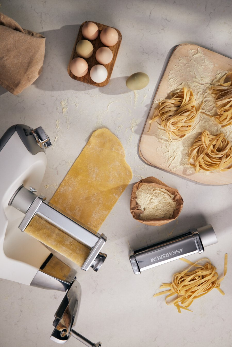 Ankarsrum Pasta Roller Lasagne & Pasta Cutter Fettuccine