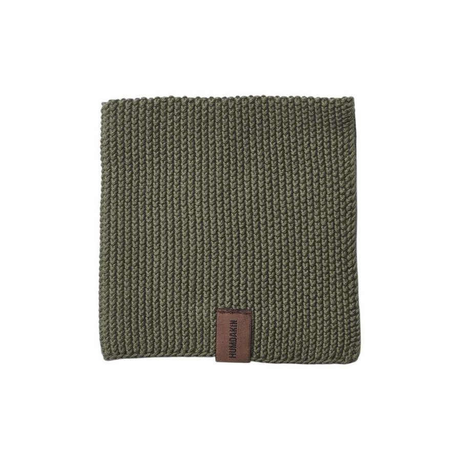 Humdakin Gestrickt Sp�llappen 28x28 cm, Evergreen