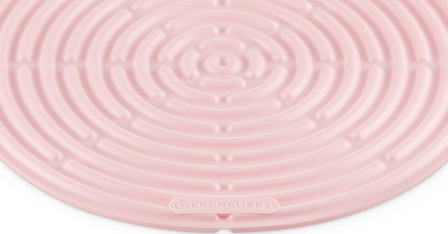 Le Creuset Grydelap Silikone 20 cm, Shell Pink