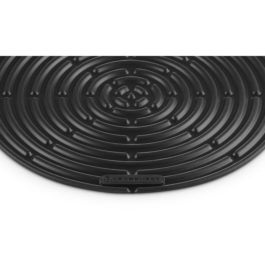 Le Creuset Grydelap Silikone 20 cm, Mat Sort