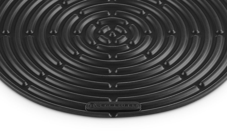 Le Creuset Grydelap Silikone 20 cm, Mat Sort