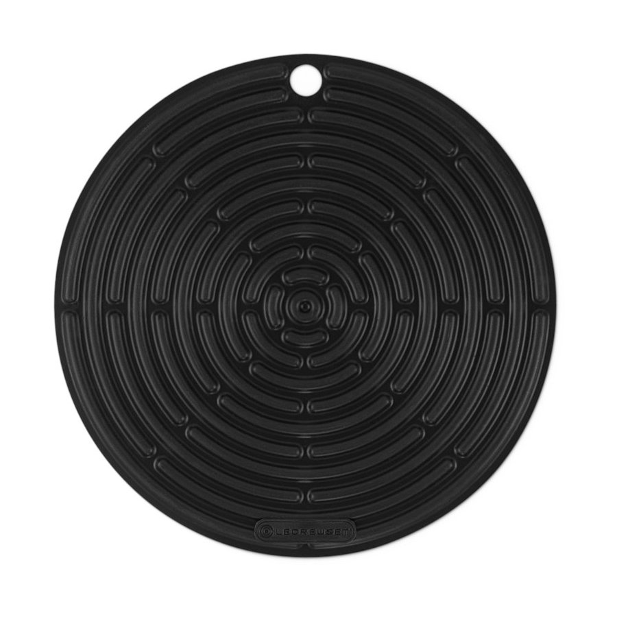 Le Creuset Grydelap Silikone 20 cm, Mat Sort