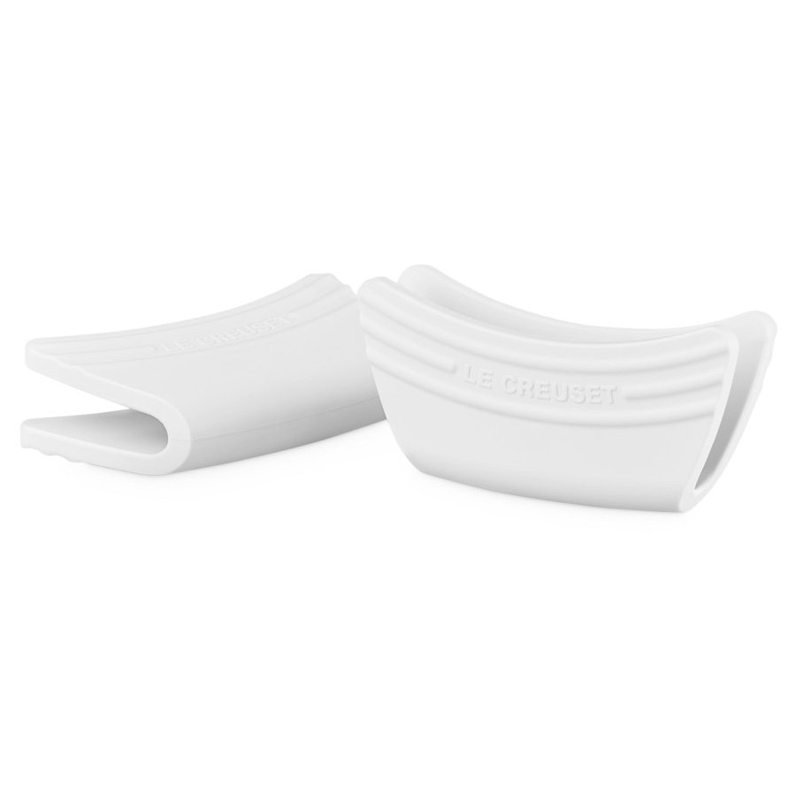 Le Creuset Grydelap Silikone 2 stk, White