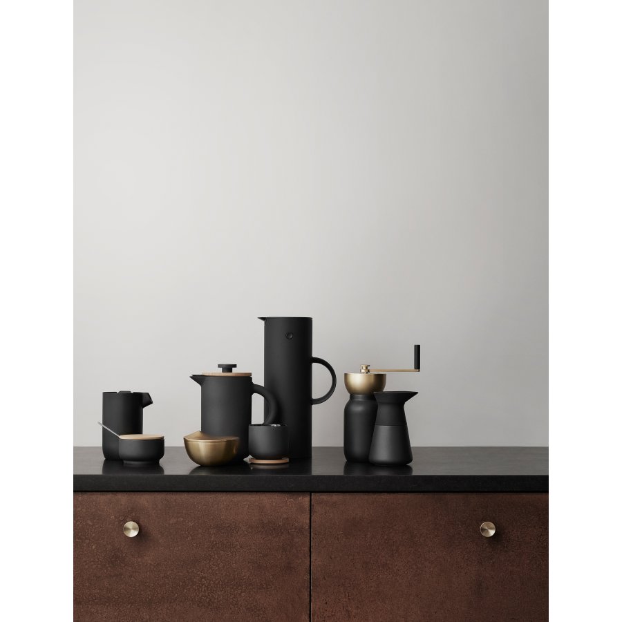 Stelton Collar Kaffekvrn, Sort/Messing