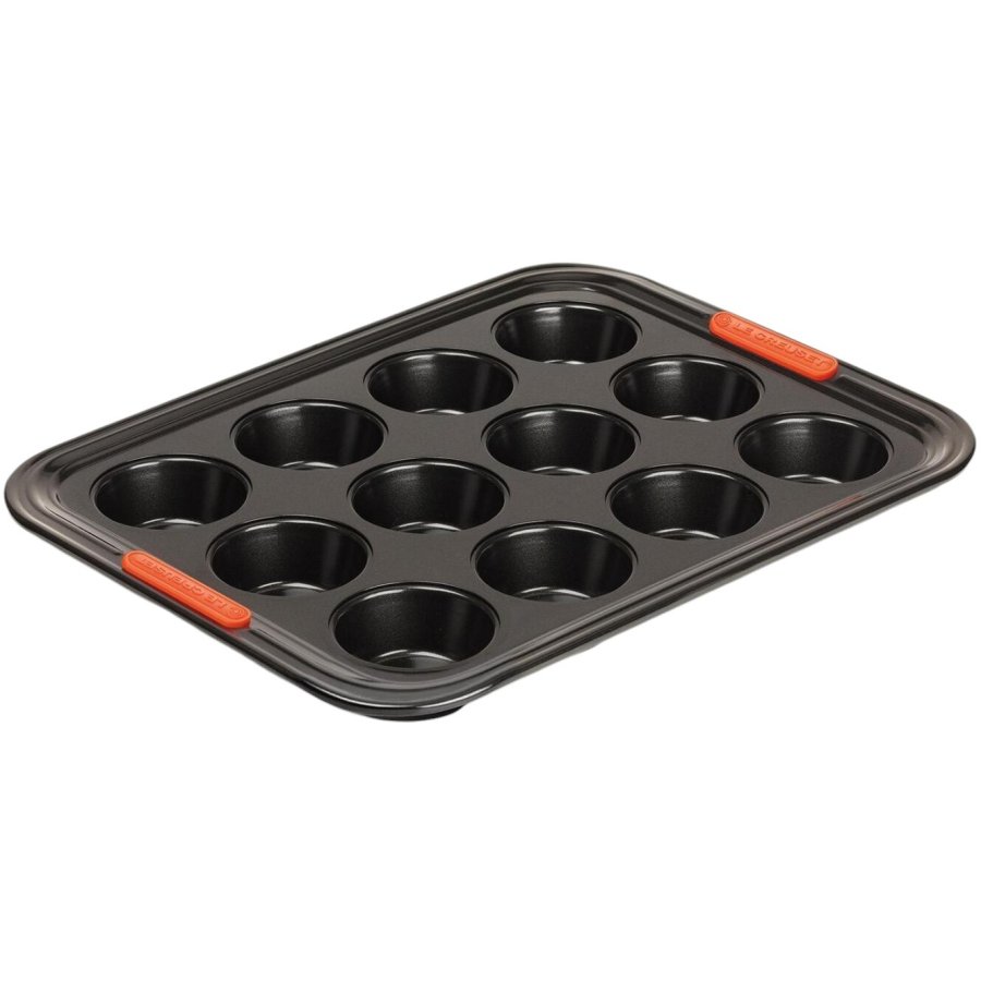 Le Creuset Muffinform m. Non-stick 12 stk