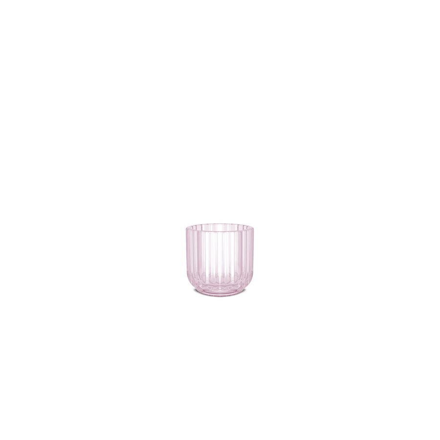 Lyngby Stagen 6,5cm Pink Glas