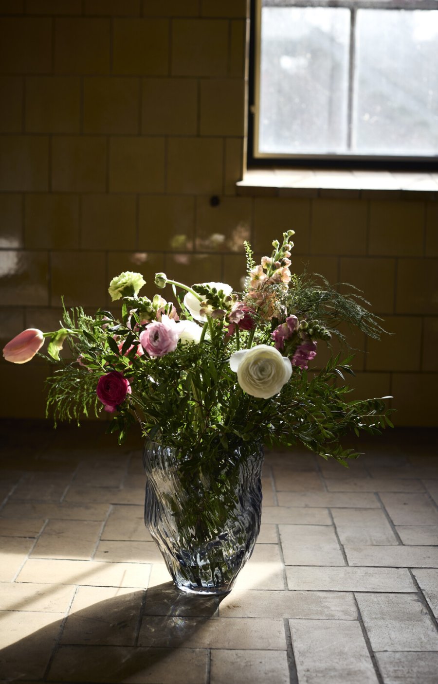 Muubs Mud Vase H25 cm, R�get