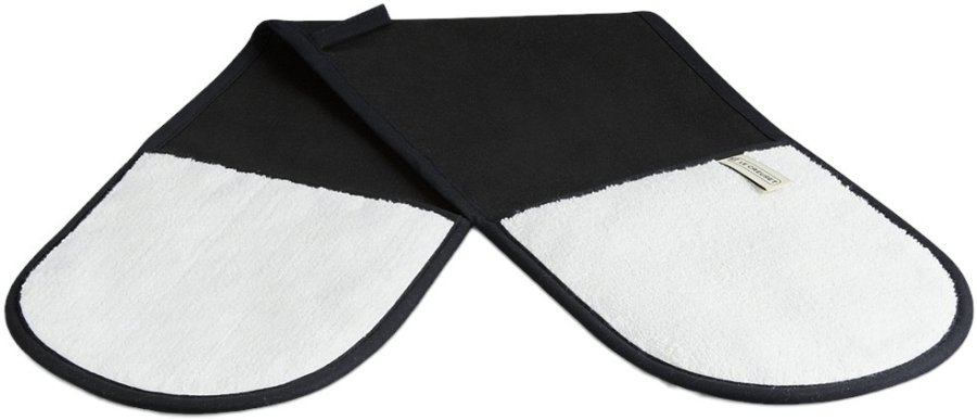Le Creuset Dobbelt Grillhandske, Sort
