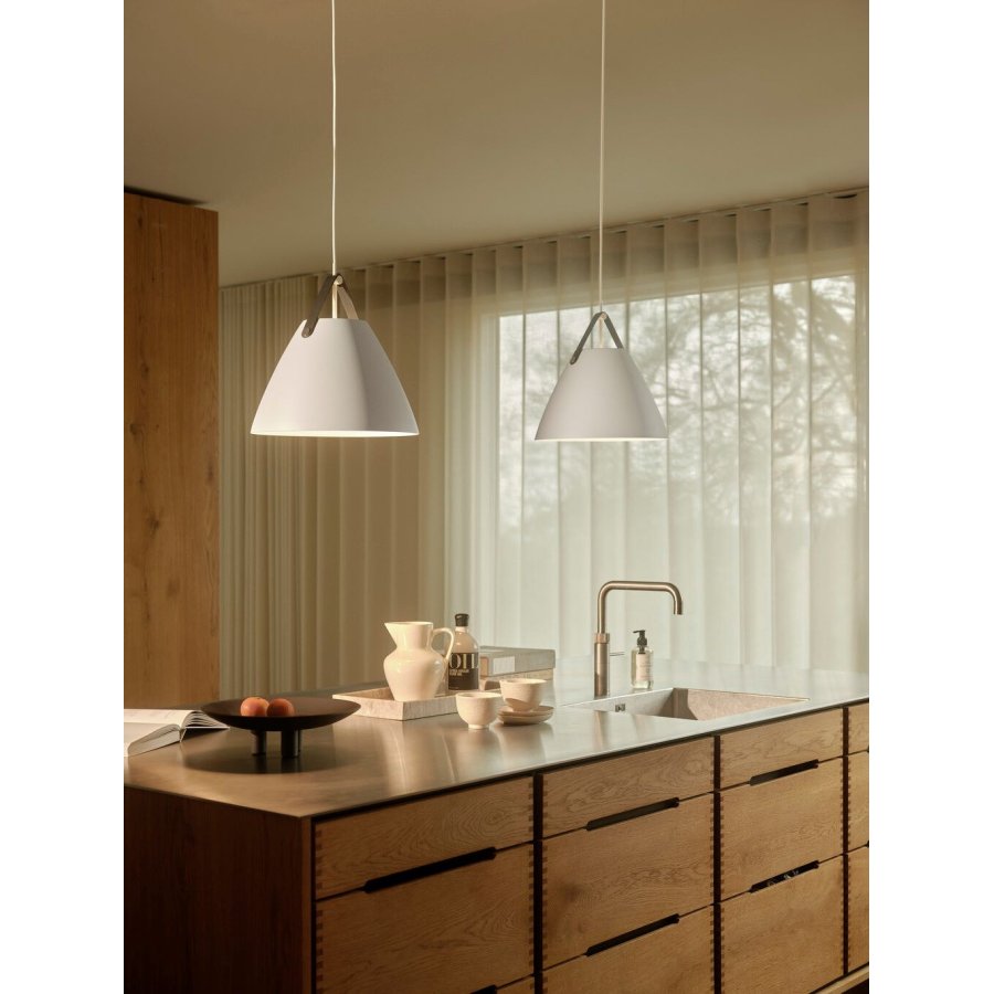 DFTP Strap Pendelleuchte 36 cm, Wei