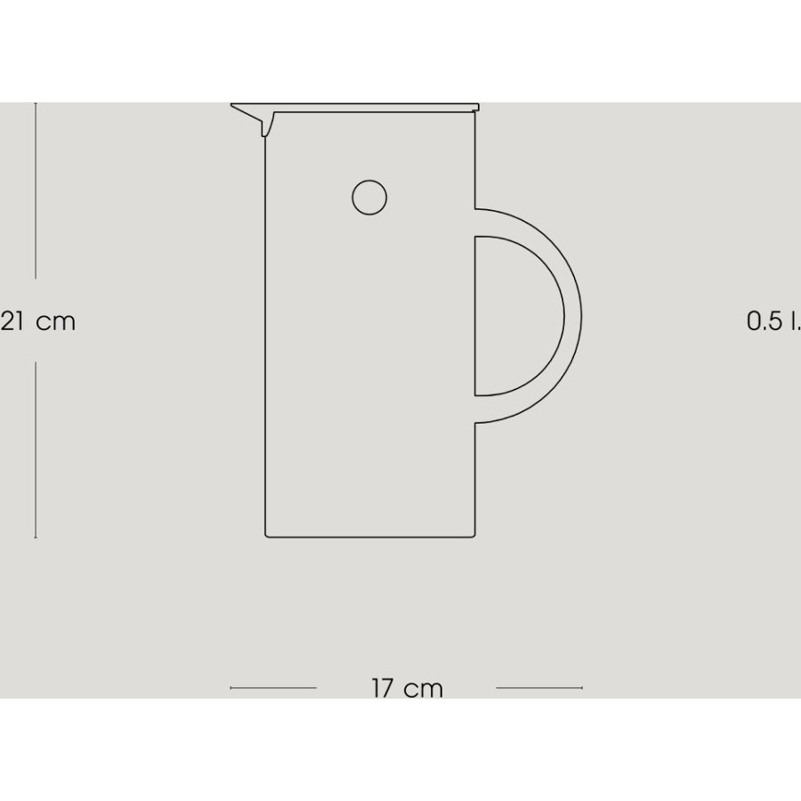 Stelton EM77 Termokande 0,5 L, Sand