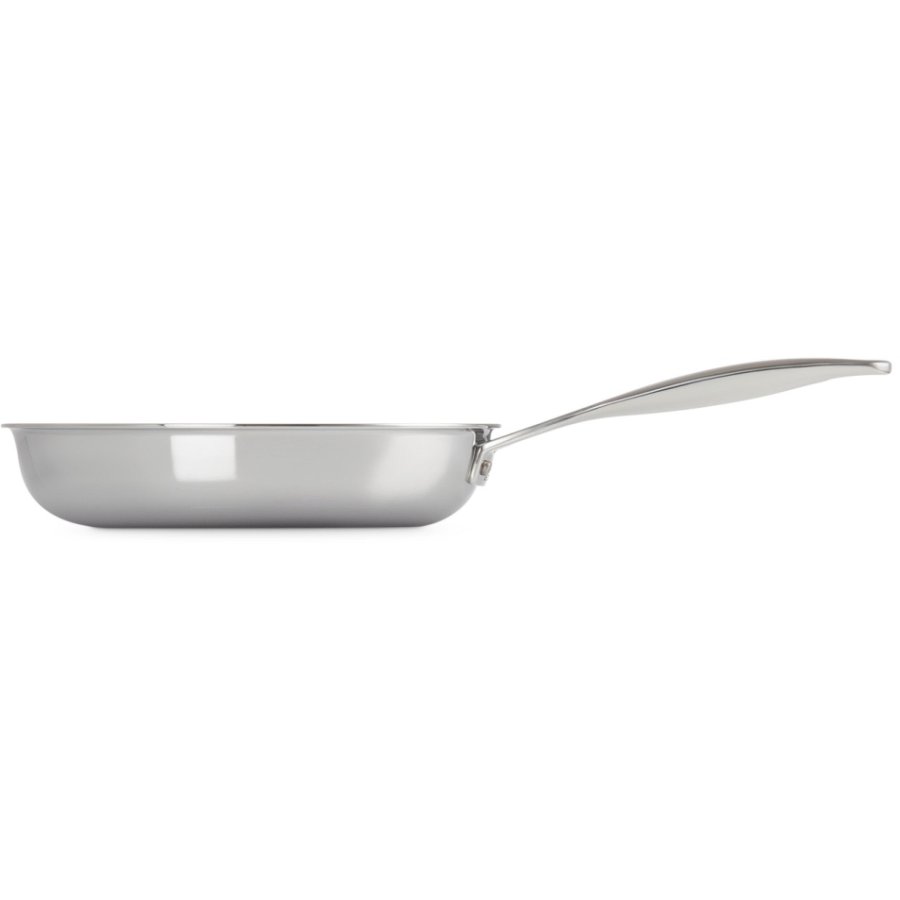 Le Creuset 3-Ply Signature Stegepande m. Belgning 24 cm