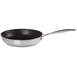 Le Creuset 3-Ply Signature Stegepande m. Belgning 24 cm