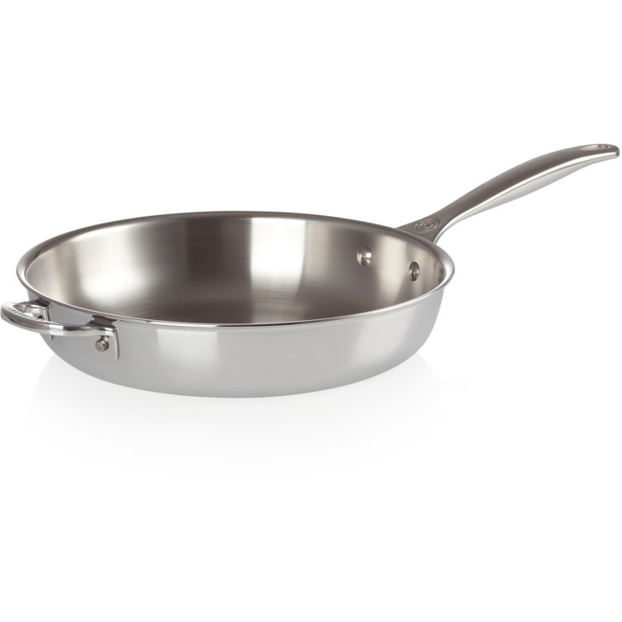 Le Creuset 3-Ply Signature Dyb Stegepande 28 cm