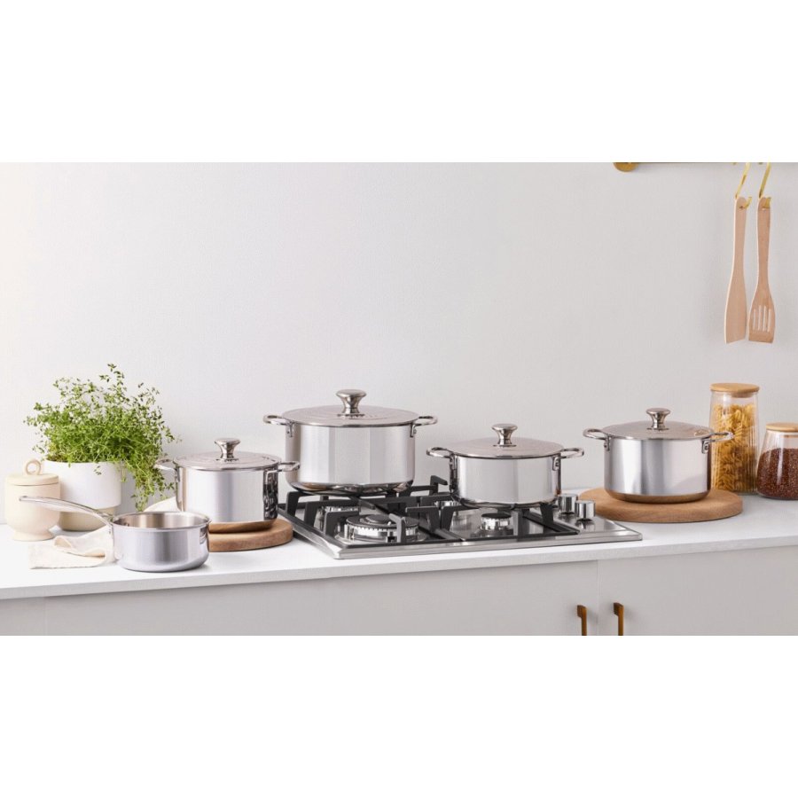 Le Creuset 3-Ply Signature Grydest 5 Dele
