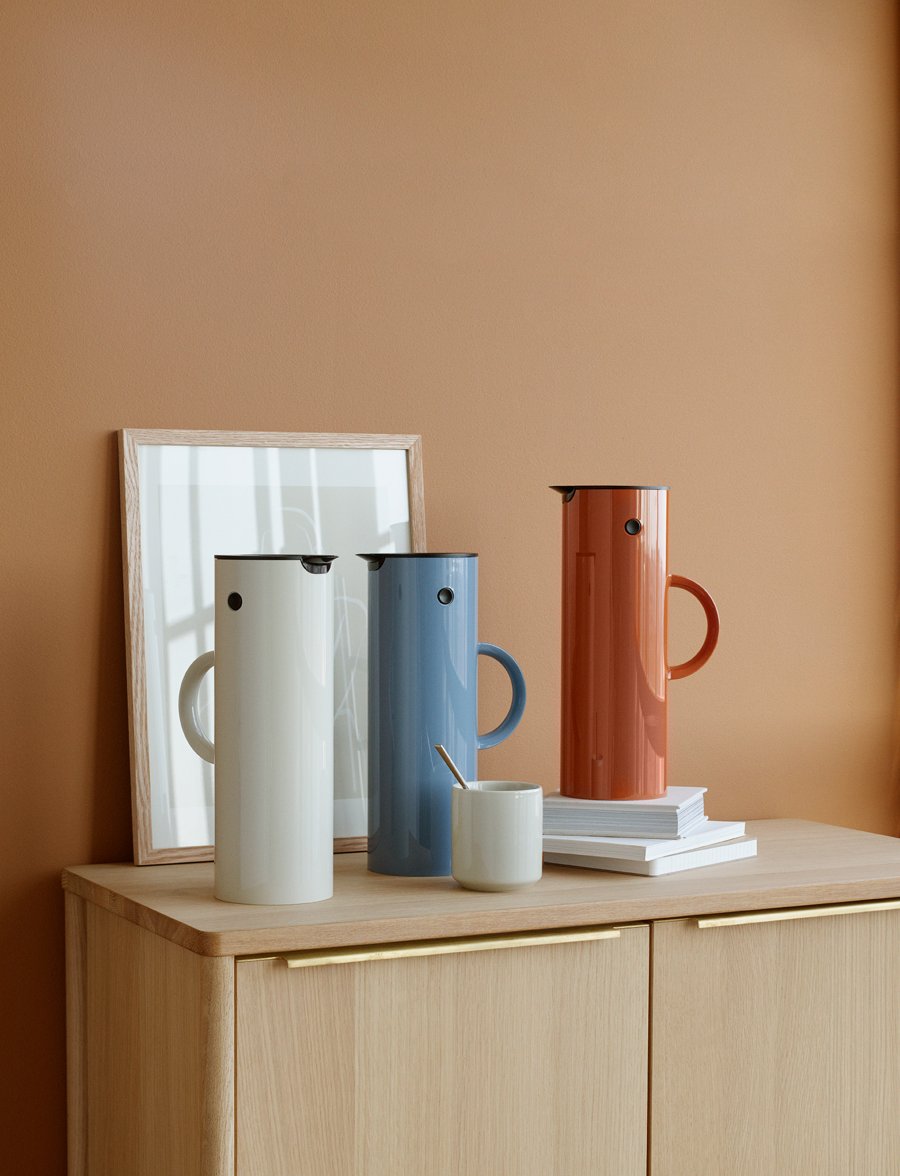 Stelton EM77 Thermokanne 1 L, Sand