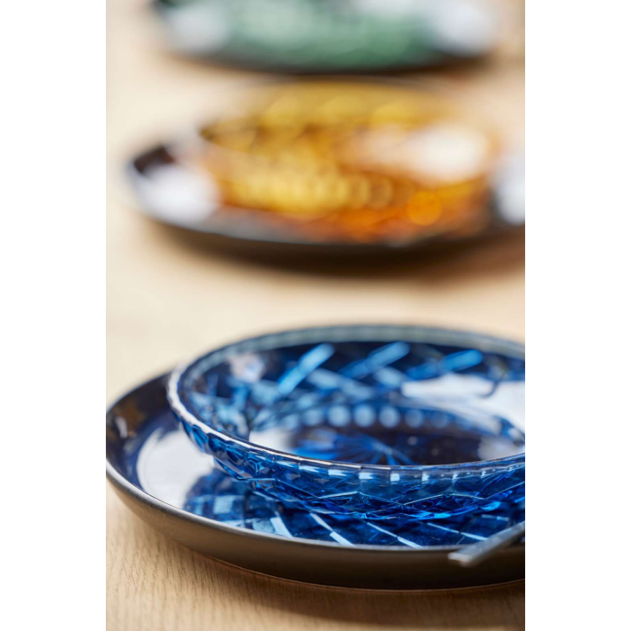 Lyngby Glas Sorrento Asiet 4 stk. 16 cm