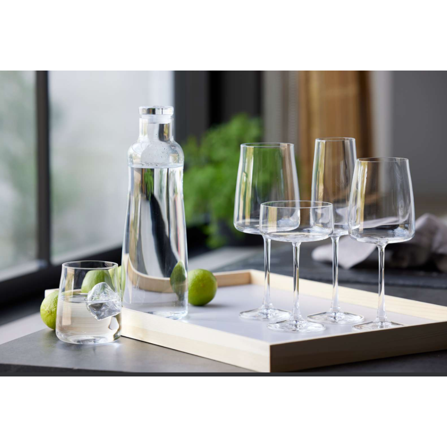 Lyngby Glas Krystal Zero Wasserglas 6er Set 42 cl