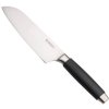 Le Creuset Santoku Kniv 18 cm, Sort