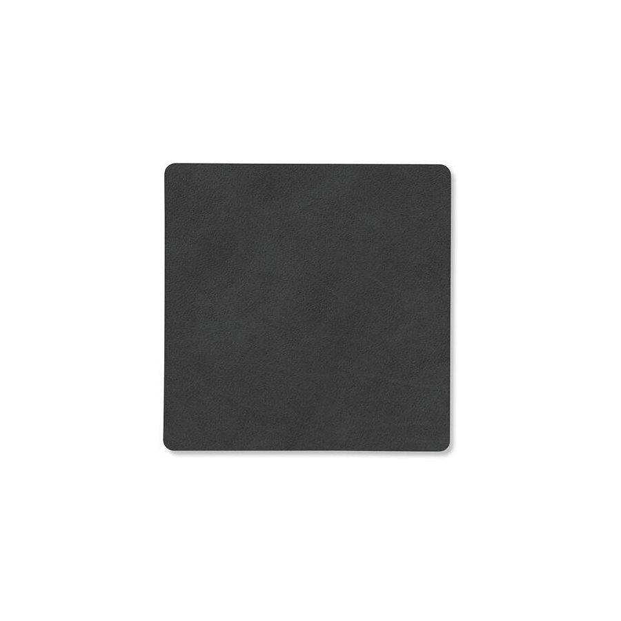 Lind DNA Square Glasuntersetzer 10x10 cm, Nupo Schwarz