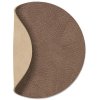 Lind DNA Circle Double Glasuntersetzer 10 cm, Cloud Brown/Nupo Sand