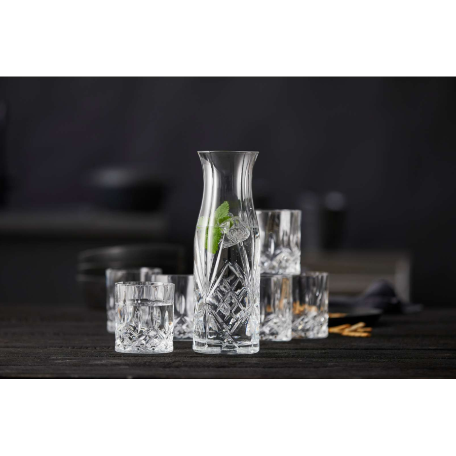 Lyngby Glas Kristallglas Set 7er Set