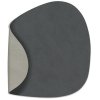 Lind DNA Curve Double Glasuntersetzer 11x13 cm, Nupo Anthracite/Light Grey