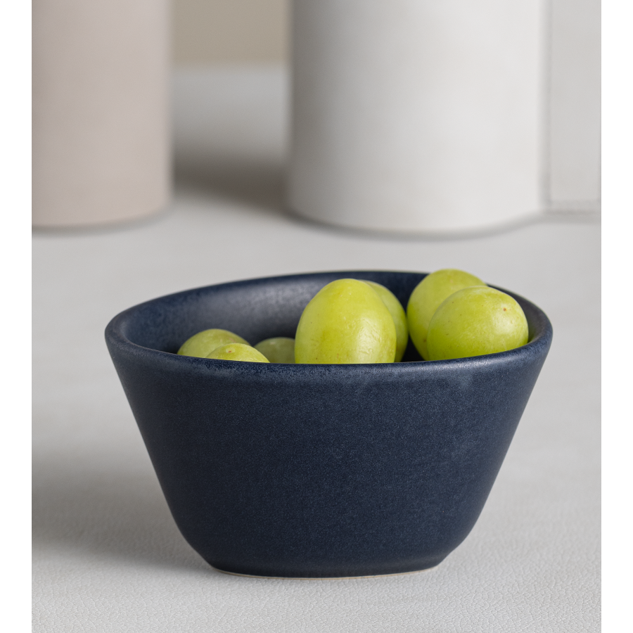 Lind DNA Curve Stoneware Skl S, Navy Bl