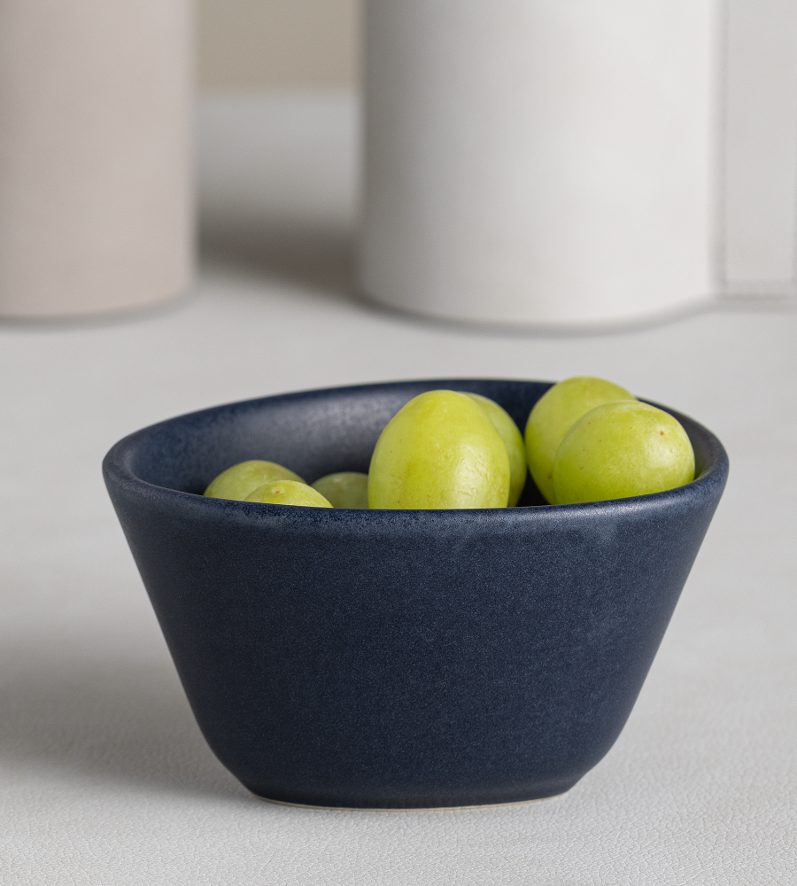 Lind DNA Curve Stoneware Skl S, Navy Bl