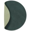 Lind DNA Circle Double Glasuntersetzer 10 cm, Nupo Dark Green/Olive Green