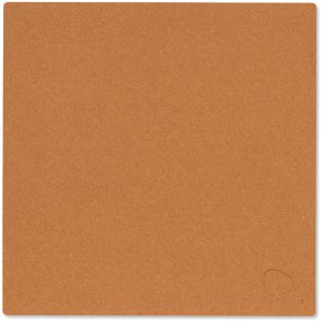 LIND DNA Core Square Recycled Læder Dækkeserviet 28x28 cm, Flecked Natur