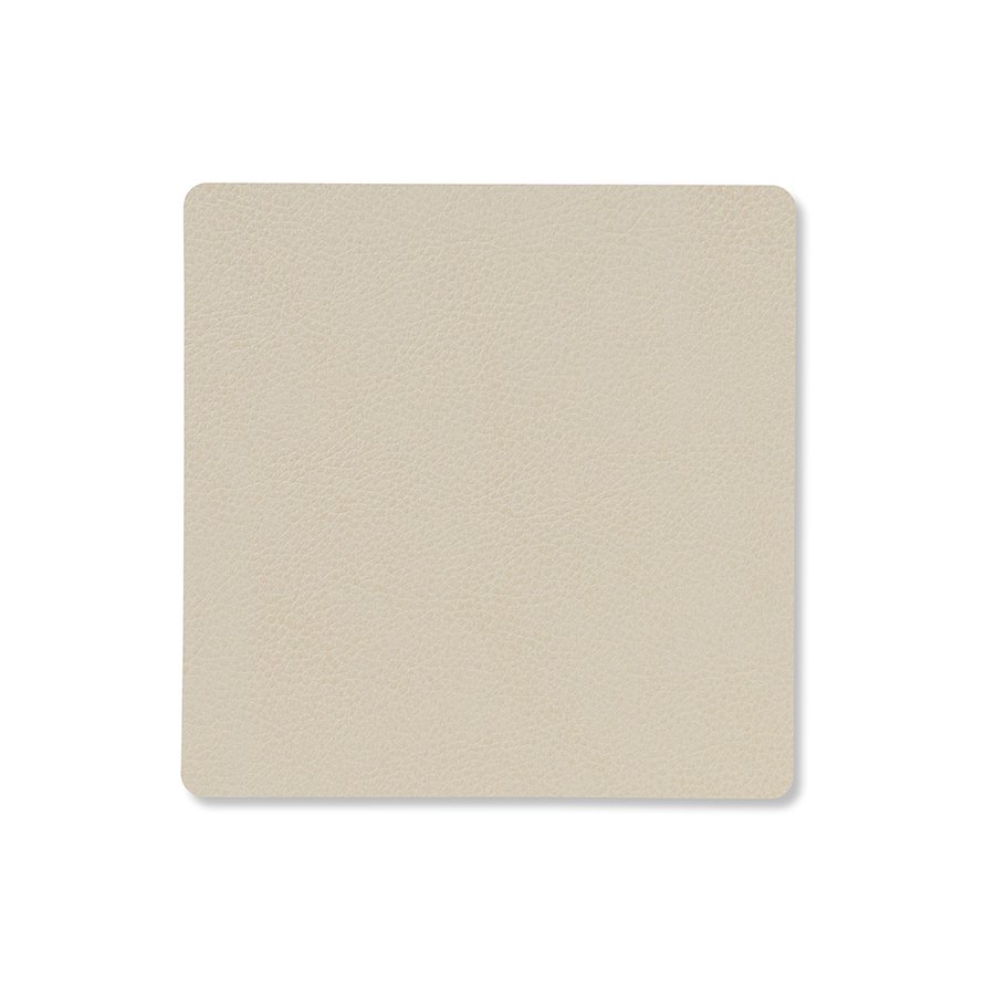 Lind DNA Square Glasuntersetzer 10x10 cm, Serene Cream