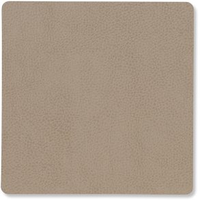 LIND DNA Square Glasuntersetzer 10x10 cm, Serene Mole Grey