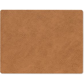 LIND DNA Square Tischset 26,5x34,5 cm, Hippo Natur