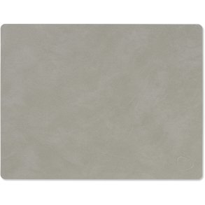 LIND DNA Square Tischset 26,5x34,5 cm, Nupo Hellgrau
