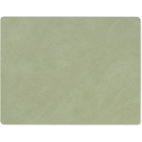 LIND DNA Square Tischset 26,5x34,5 cm, Nupo Olive Grn